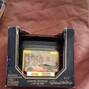 Nascar Diecast Car Display Box - Black and Yellow Accent